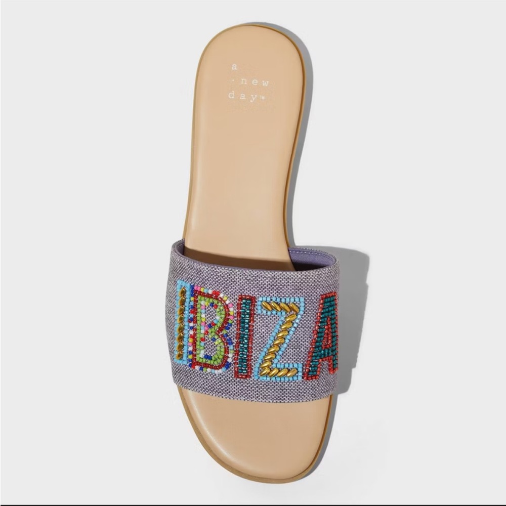 NWT A New Day Ibiza Slides